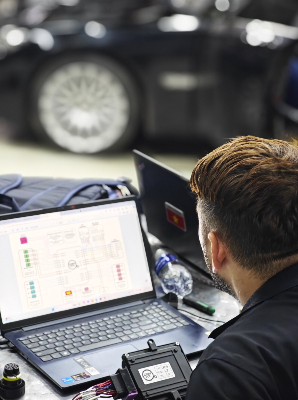Đi dây hệ thống điện BMW M6 tại BMAP
